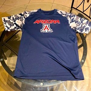 Navy Blue University of Arizona Baseball Dry Fit Tee Shirt